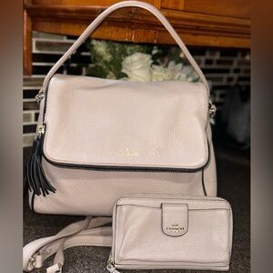 Kate Spade Leather Satchel Chester
Street Miri Pebbled Leather
Shoulder Bag